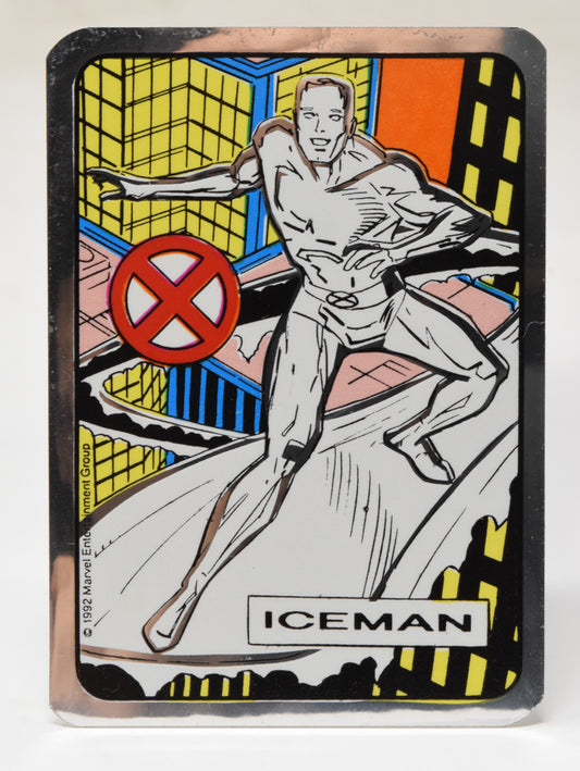 X-Men Iceman Holograph Prism Sticker Card Vending Machine