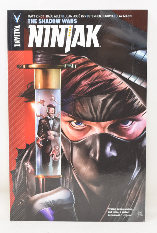 Ninjak Vol 2 The Shadow Wars Valiant Ent, 2015 GN NM New