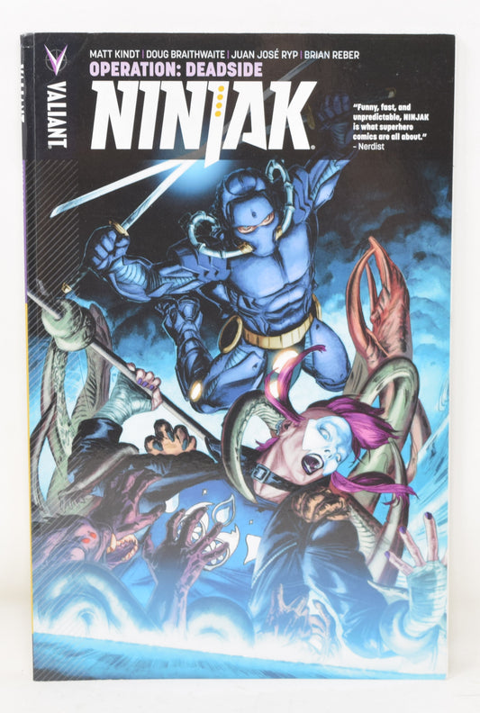 Ninjak Vol 3 Operation: Deadside Valiant Ent, 2015 GN NM New