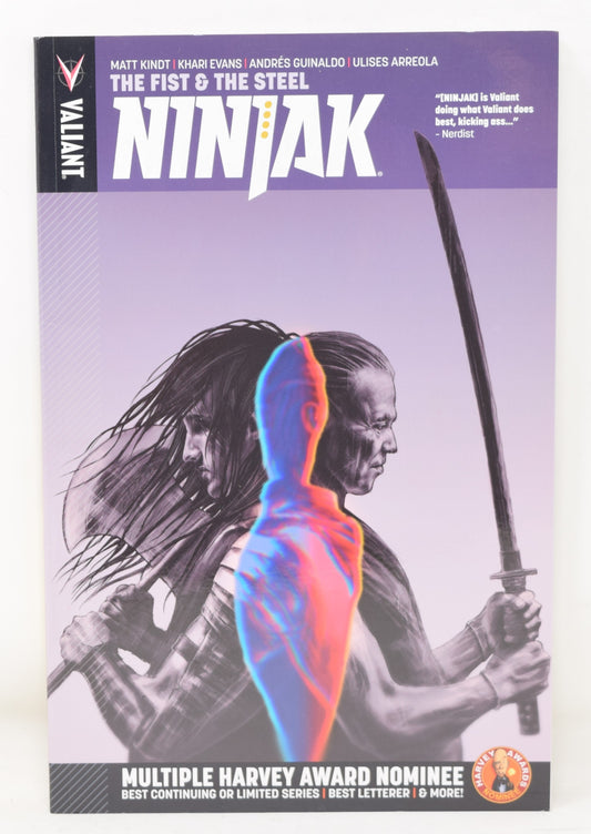 Ninjak Vol 5 The Fist & The Steel Valiant Ent, 2017 GN NM New