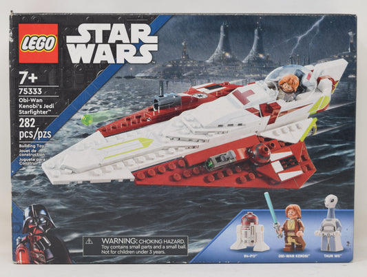 Lego Star Wars Obi-Wan Kenobi Jedi Starfighter Set 75333 New