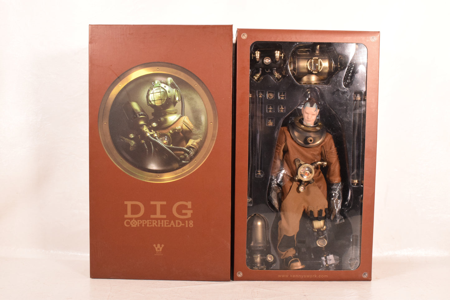 Dig Copperhead-18 Figure Hot Toys 1:6 Scale Kennyswork NIB