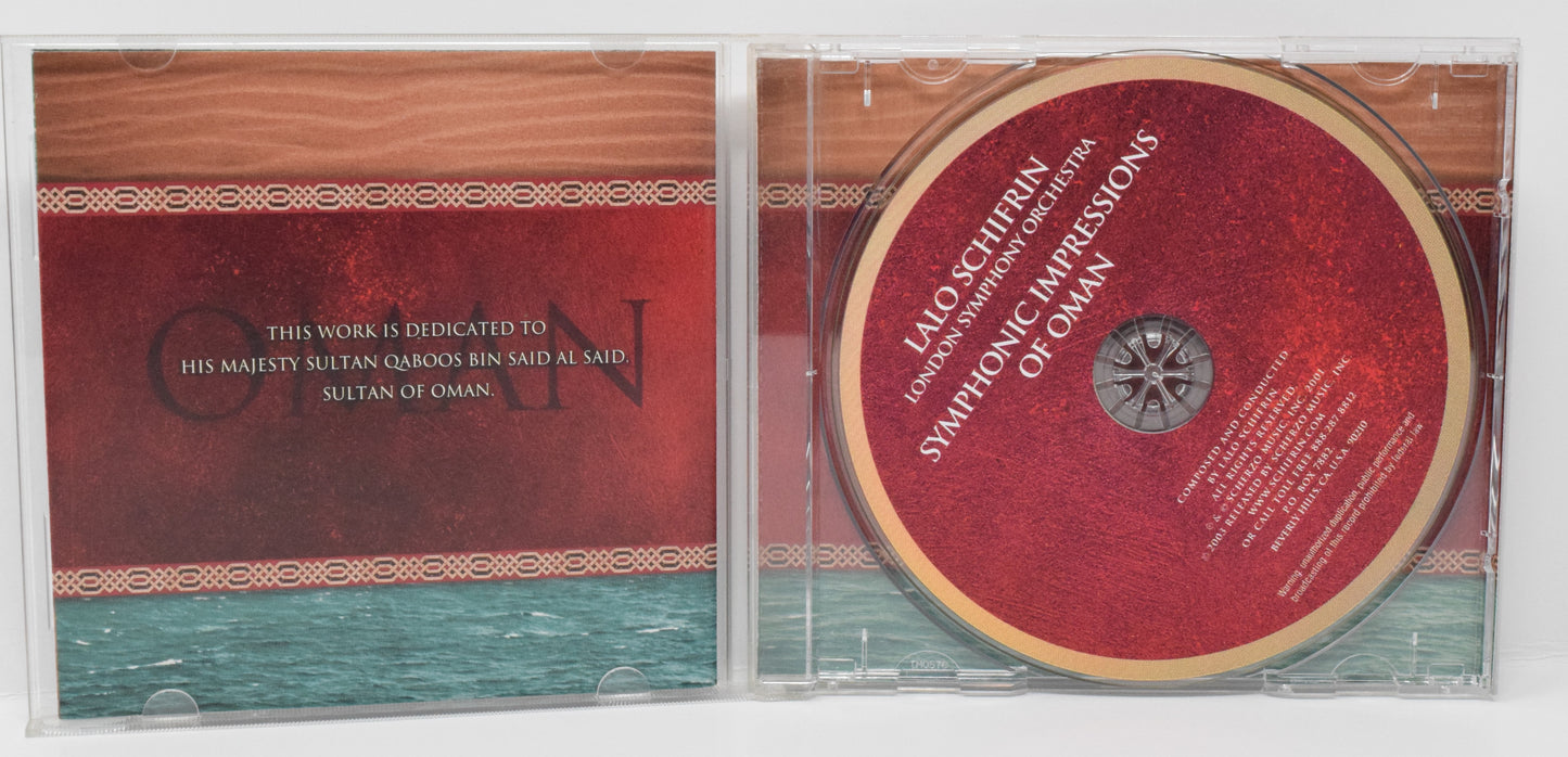 Lalo Schifrin Symphonic Impressions Of Oman CD - Golden Apple Comics