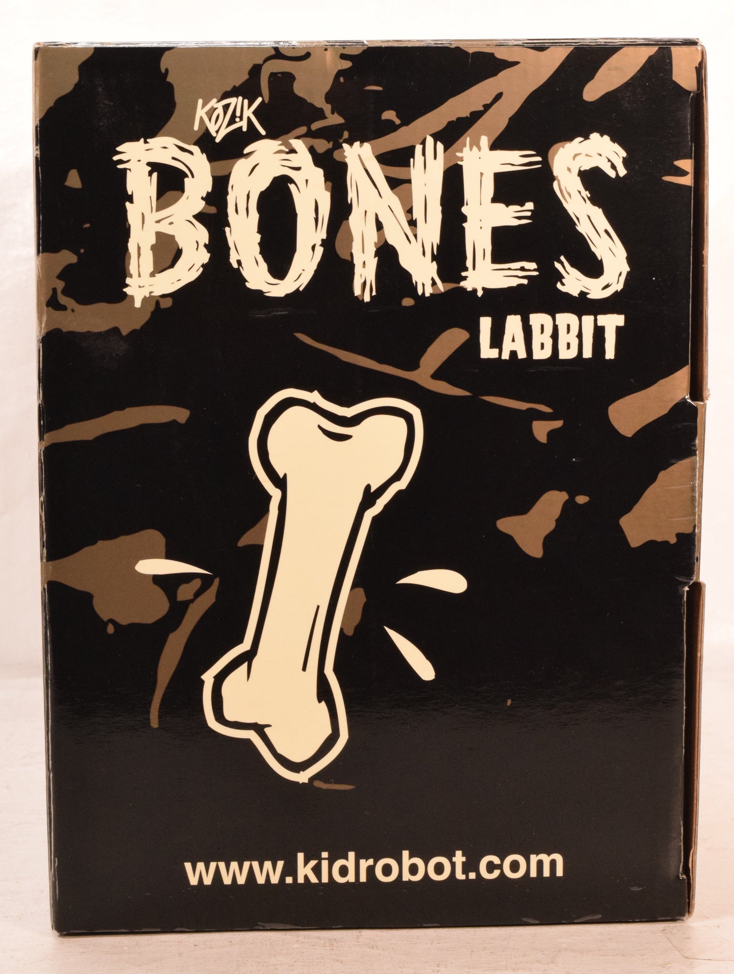 Frank Kozik Kidrobot Labbit Bones Glow GID 10" Vinyl Figure Signed