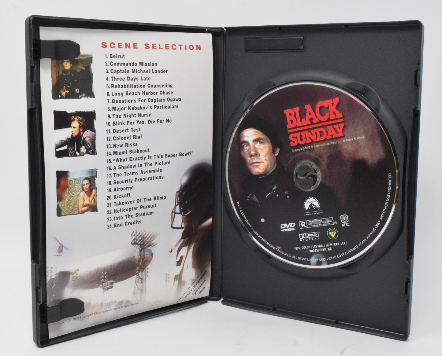 Black Sunday Widescreen DVD Collection - Golden Apple Comics