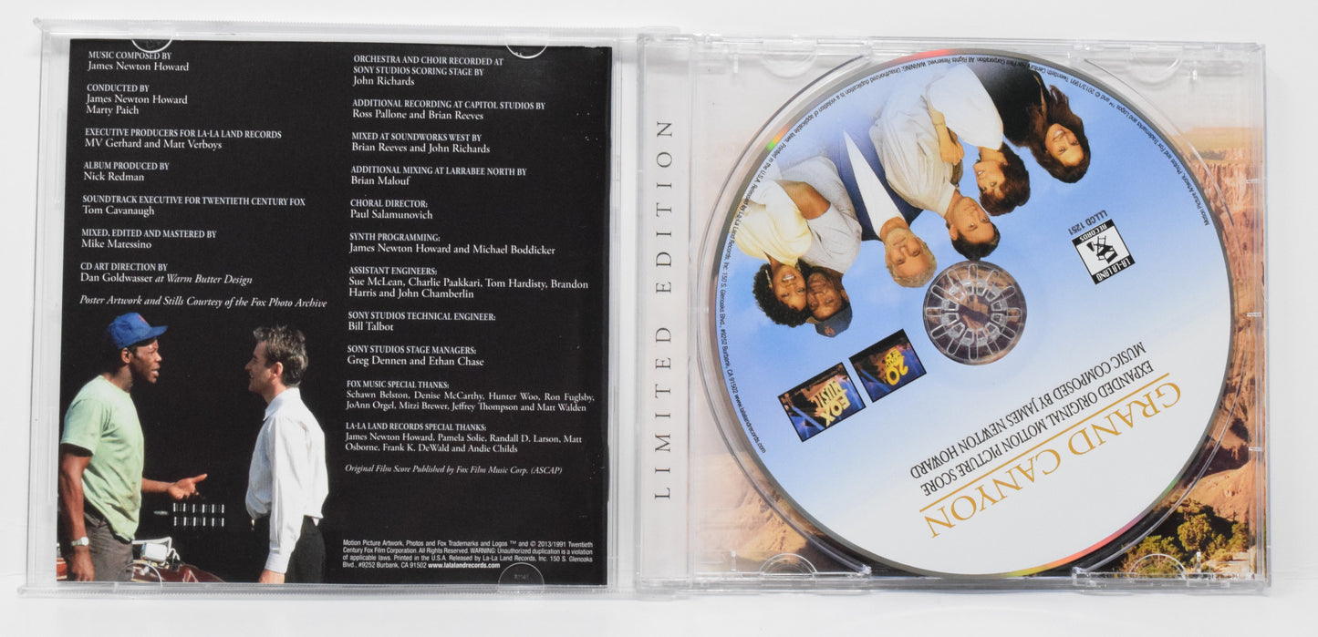 Grand Canyon Soundtrack CD Score James Newton Howard - Golden Apple Comics