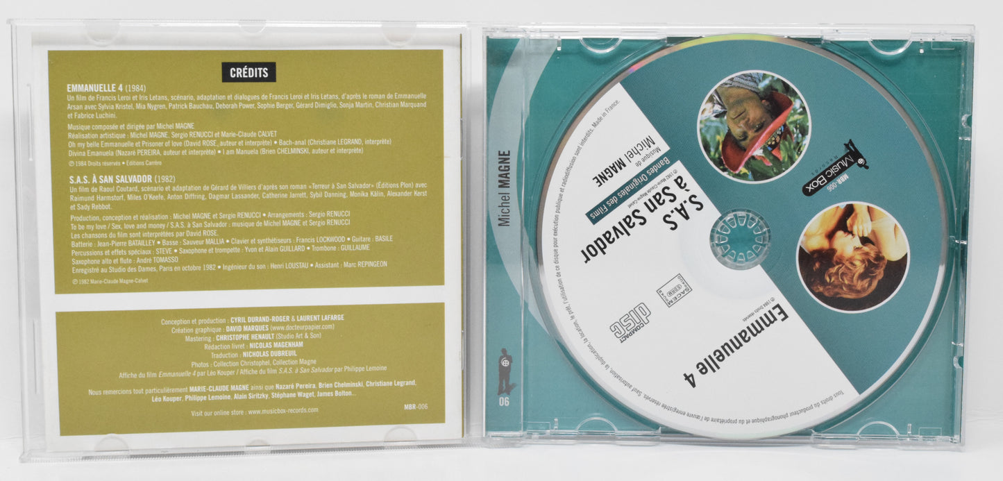 Emmanuelle 4 Soundtrack CD Michael Magne