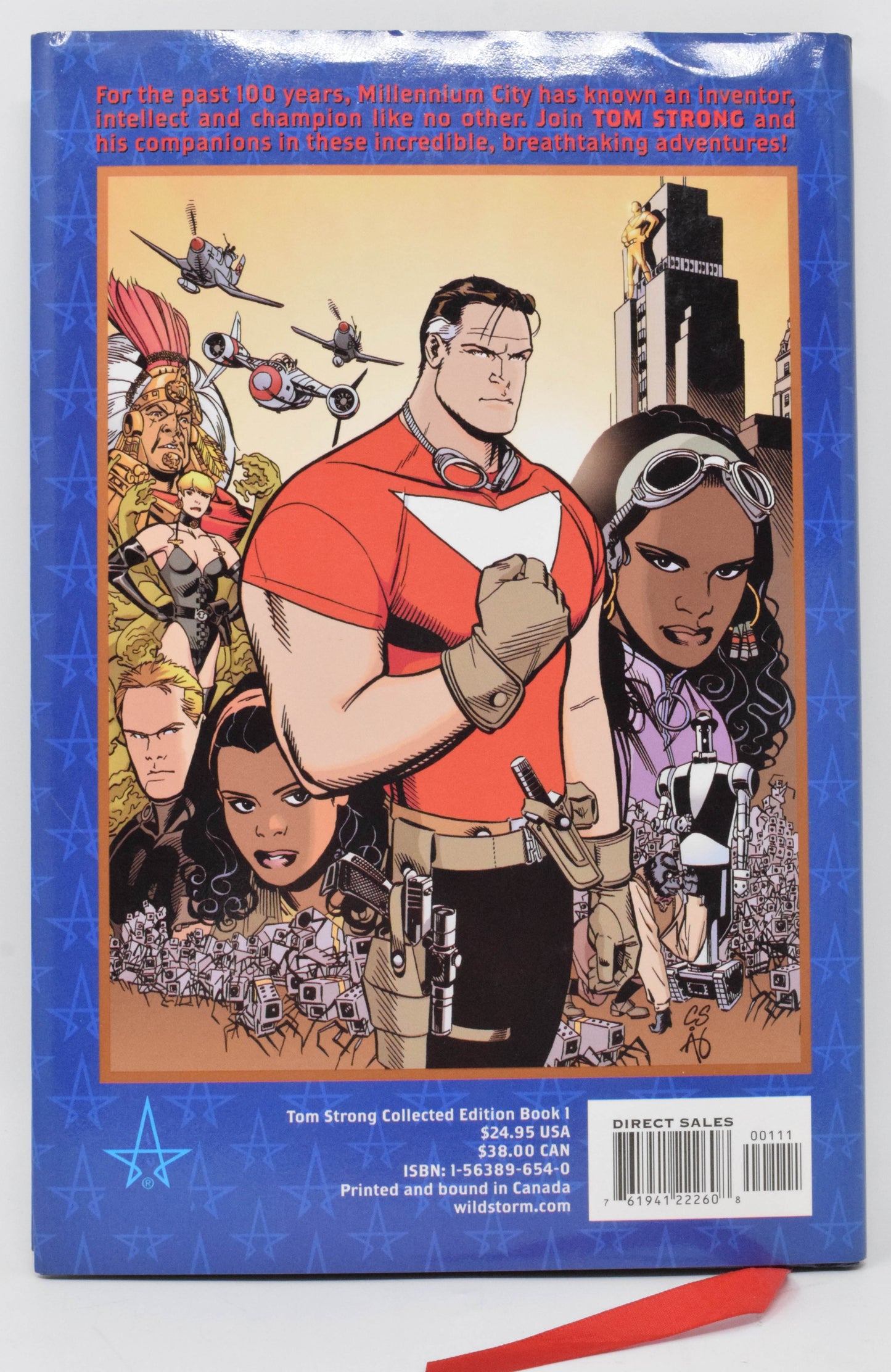 Tom Strong 1 HC ABC 2000 NM- 9.2 Alan Moore Chris Sprouse 1 - 7 - Golden Apple Comics