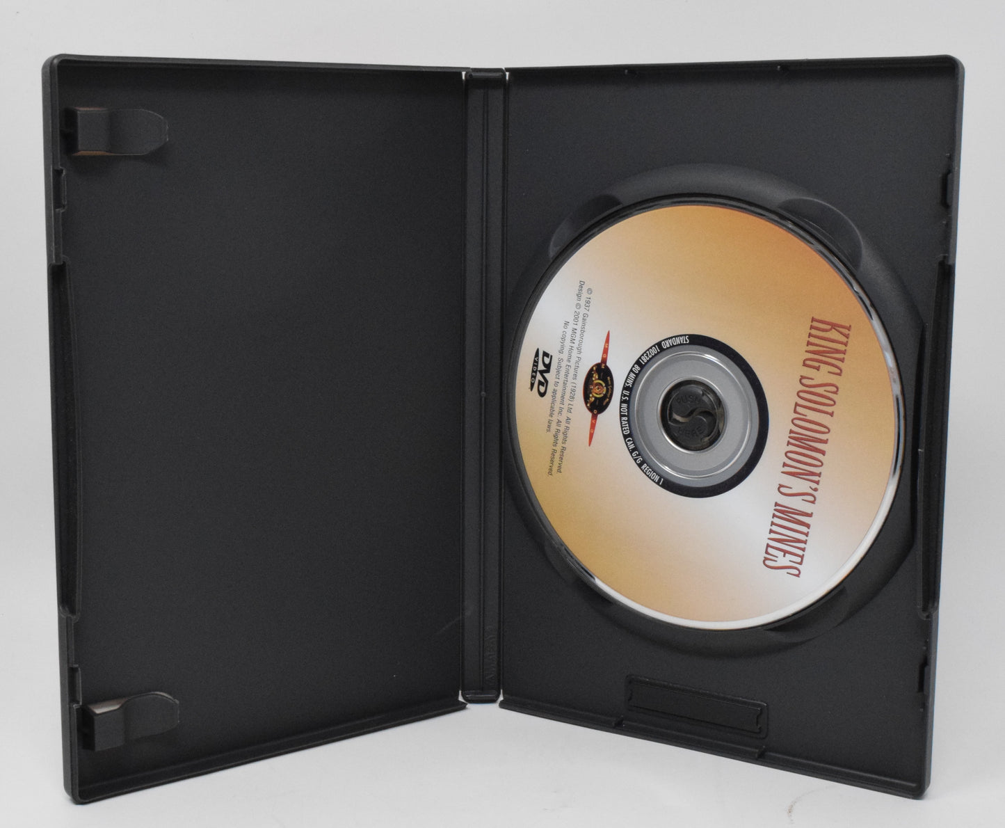 King Solomon's Mines DVD - Golden Apple Comics