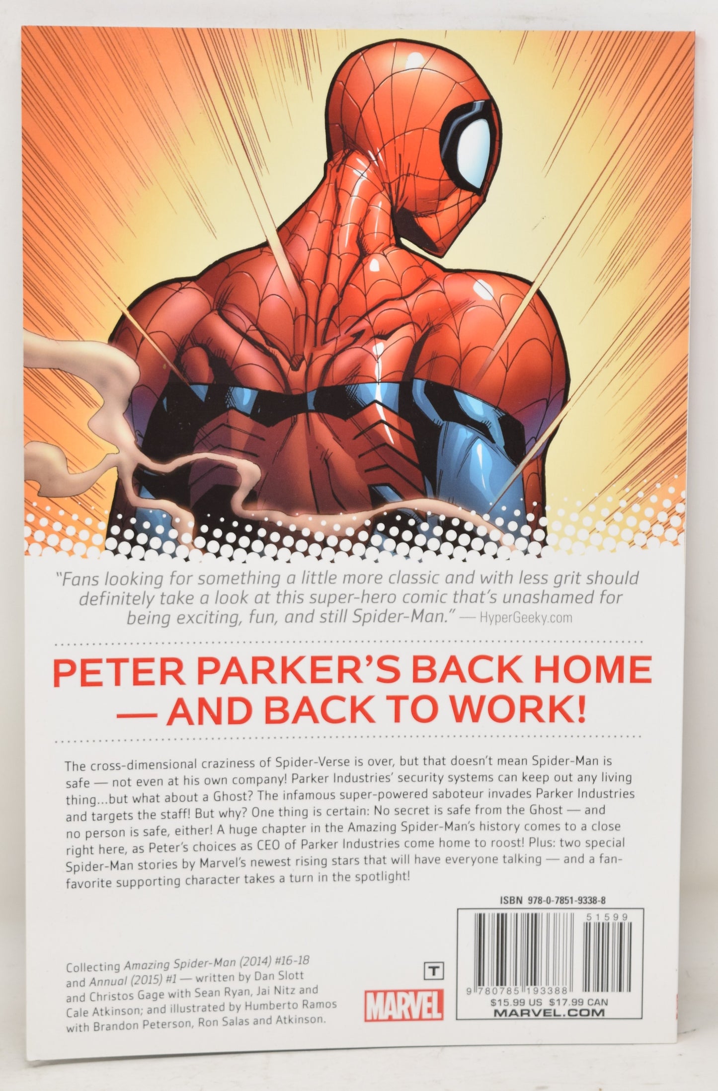 Amazing Spider-Man Vol 4 Graveyard Shift Marvel 2014 GN NM New