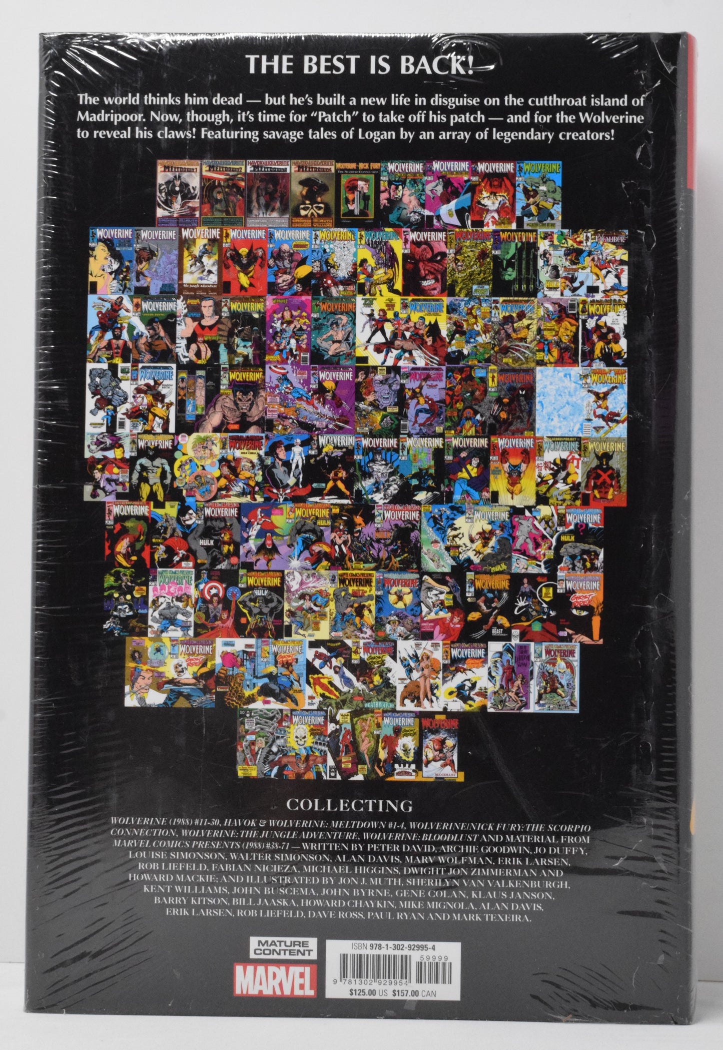 Wolverine 2 Omnibus HC Marvel 2022 NM Sealed Jim Lee