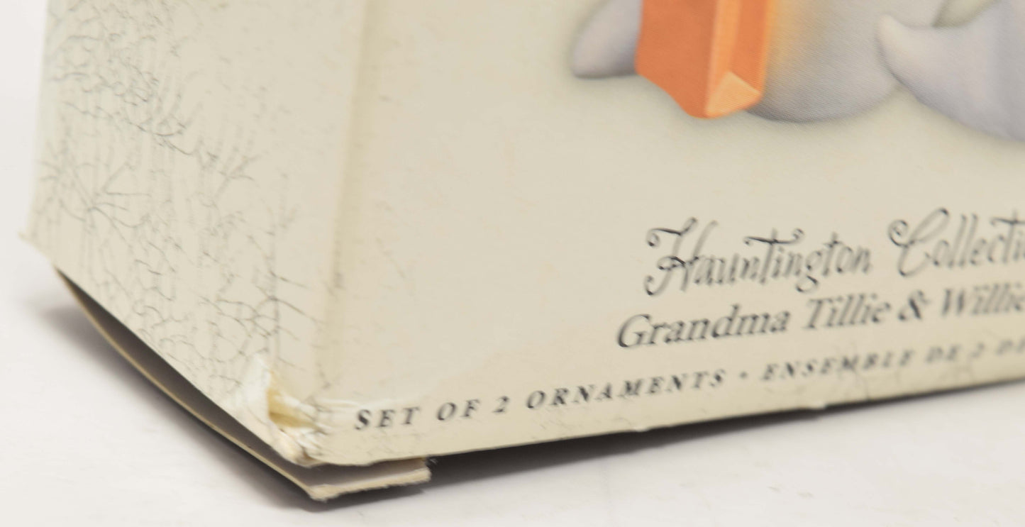 Hallmark Ornament Huntington Collection Grandma Tillie Willlie Halloween Christmas 2005 NIB - Golden Apple Comics