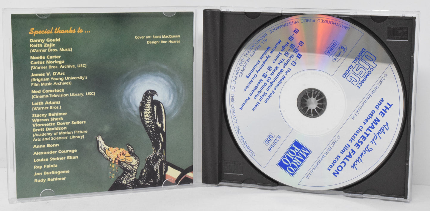 The Maltese Falcon Soundtrack CD Adolph Deutsch Marco Polo High Sierra - Golden Apple Comics