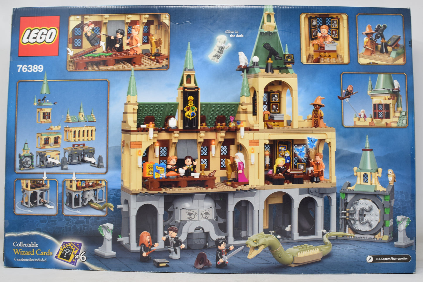 Lego Harry Potter Hogwarts Chamber Of Secrets Castle Set 76389 New NIB