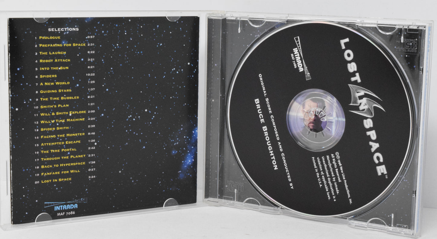 Lost In Space Score Soundtrack CD Bruce Broughton Intrada - Golden Apple Comics