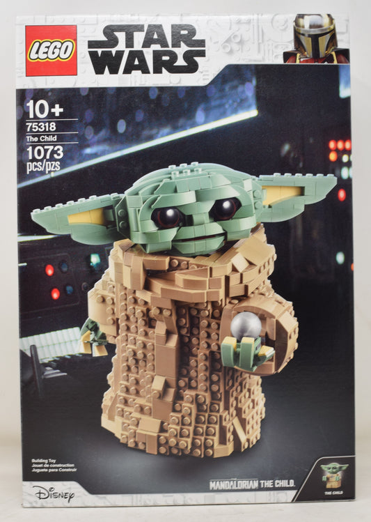 Lego Star Wars Mandalorian Child Baby Yoda Grogu Figure Set 75318 New NIB