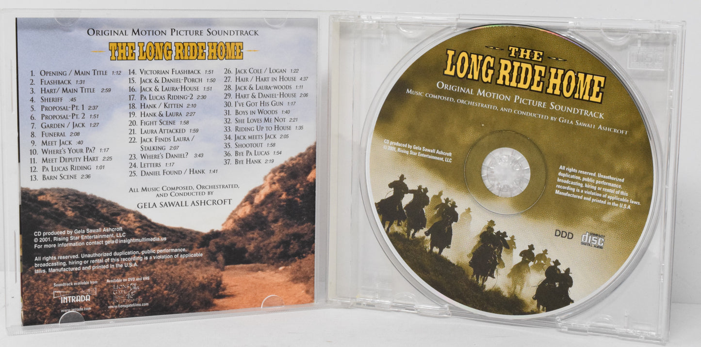 The Long Ride Home Soundtrack CD Gela Sawall Ashcro Intrada - Golden Apple Comics