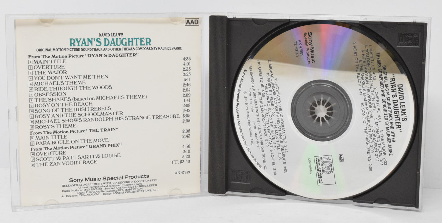 Ryans Daughter Soundtrack CD Maurice Jarre Sony - Golden Apple Comics