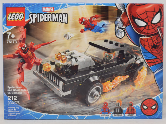 Lego Marvel Super Heroes Spider-Man Ghost Rider Vs Carnage Set 76173 New NIB