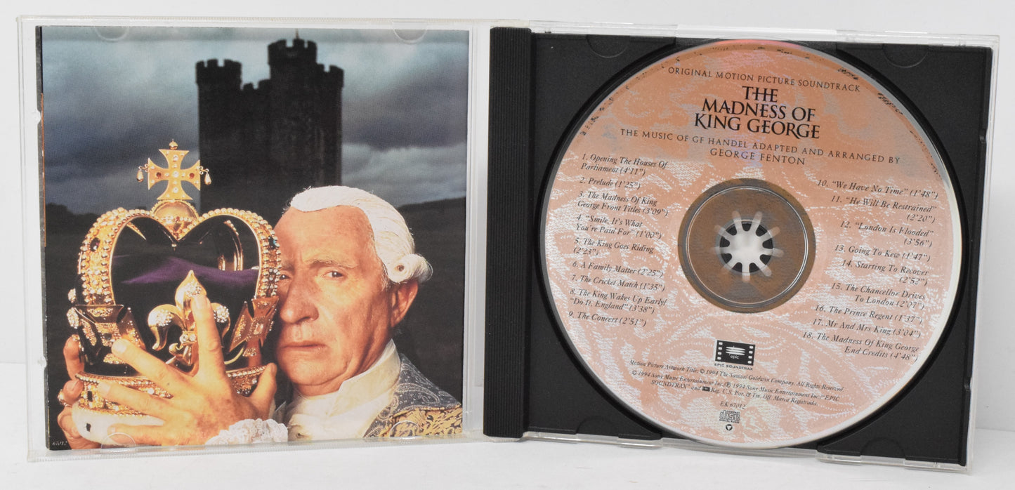 The Madness Of King George Soundtrack CD George Fenton Epic - Golden Apple Comics