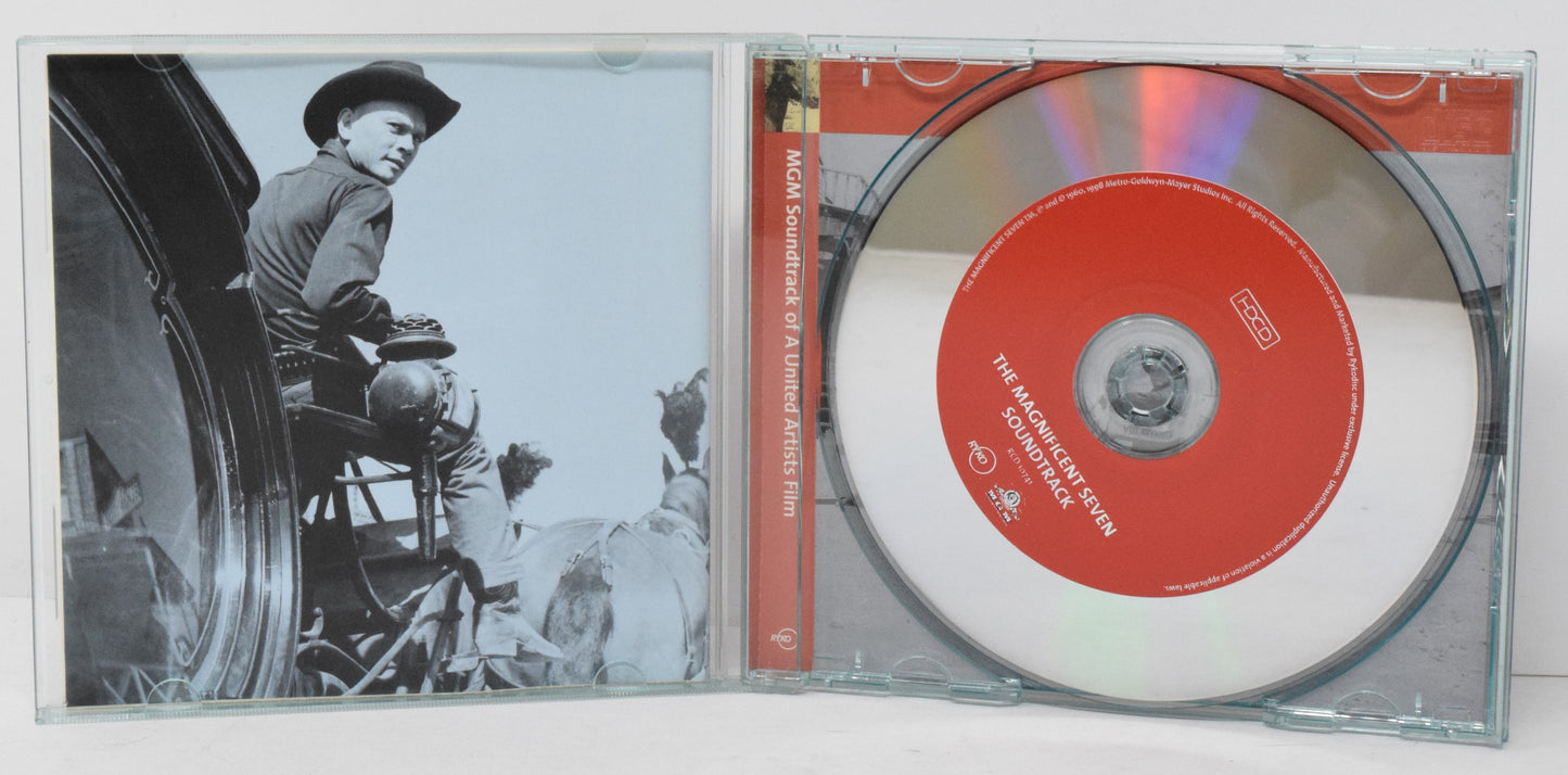 The Magnificent Seven Soundtrack CD Elmer Bernstein MGM Ryko