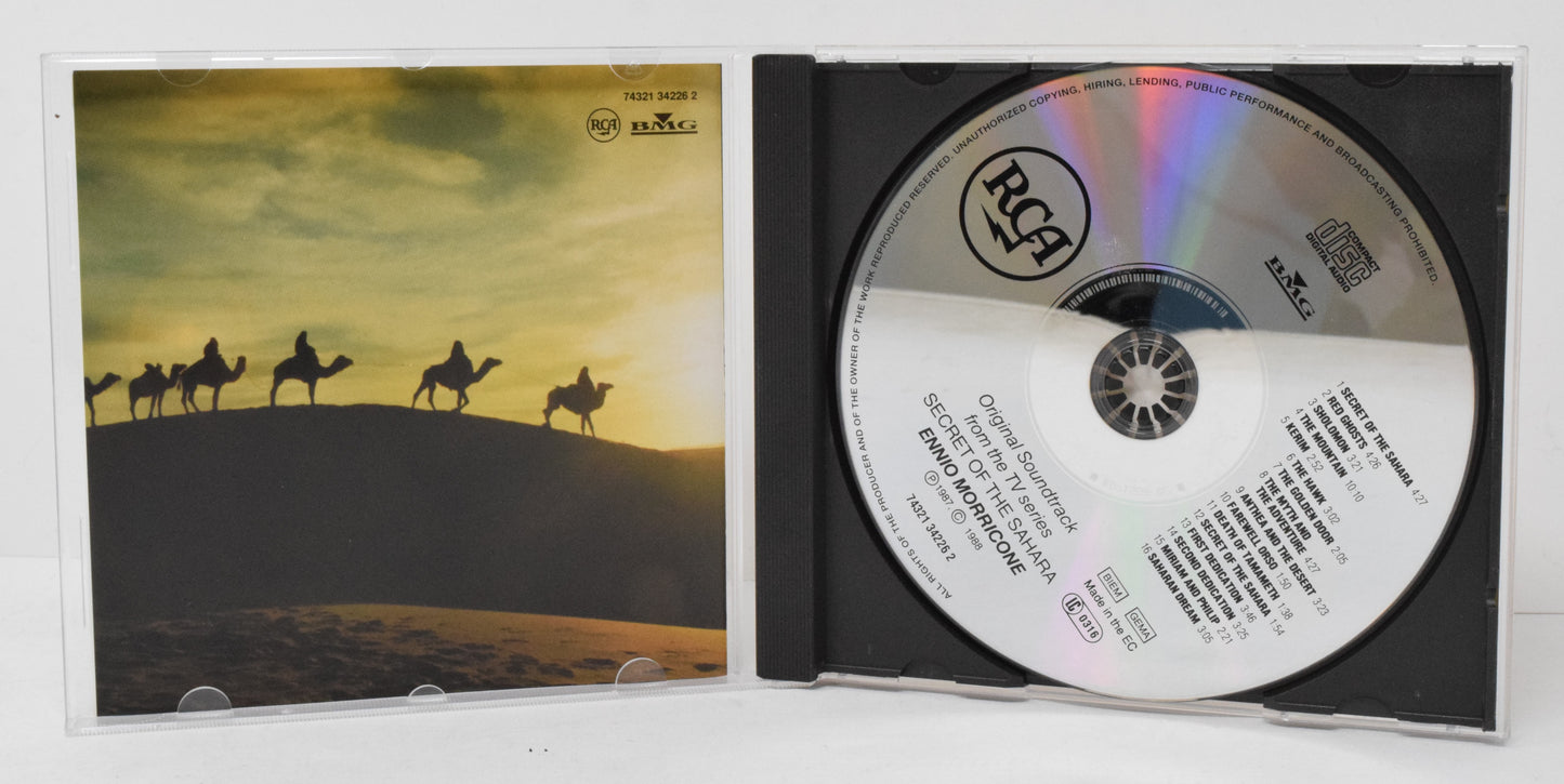 Secret Of The Sahara Soundtrack CD Enno Morricone BMG