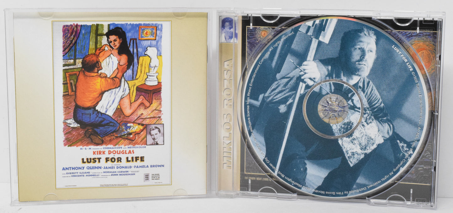 Lust For Life Soundtrack CD Miklos Rozsa Film Score Golden Age LTD 3000 - Golden Apple Comics