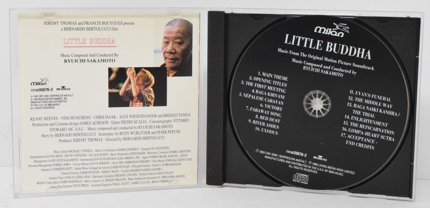 Little Buddah Soundtrack CD Ryuichi Sakamoto Milan