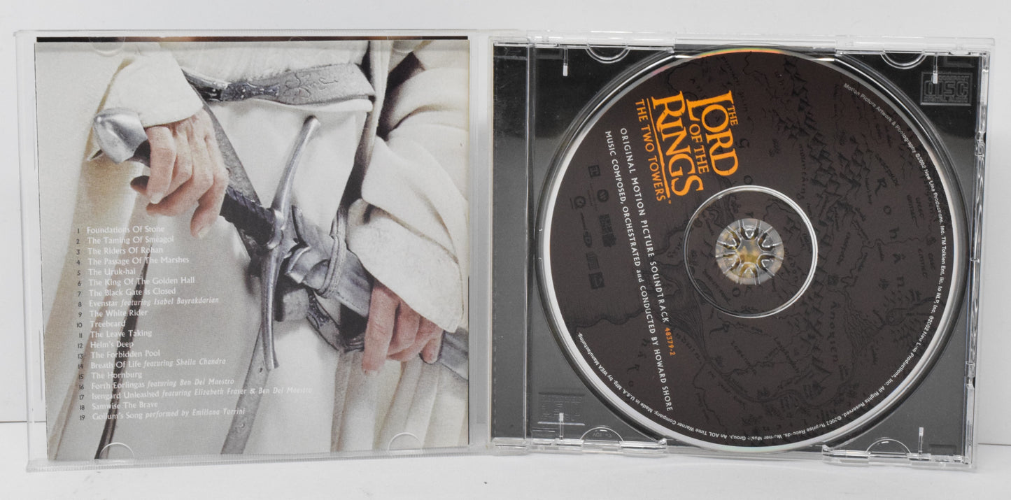 The Lord of the Rings The Two Towers Soundtrack CD Howard Shore Warner