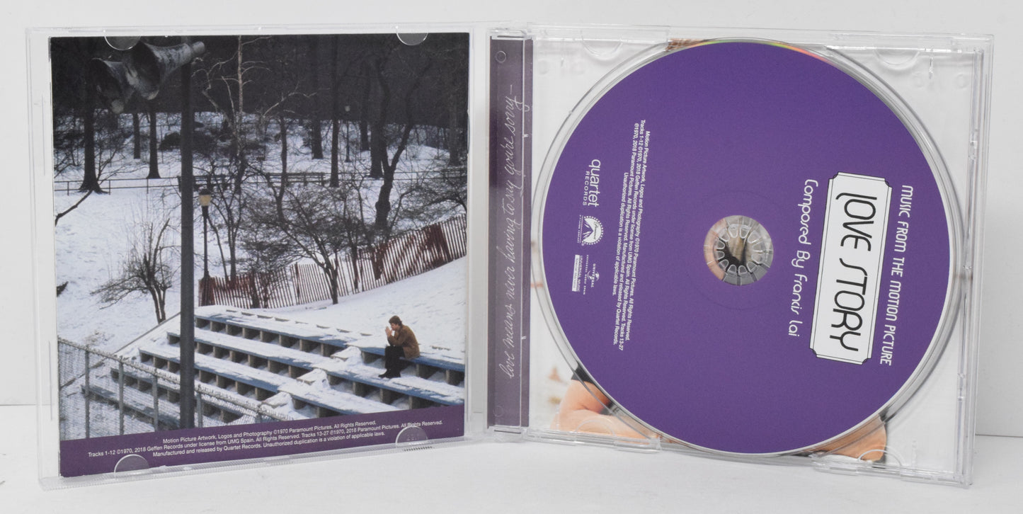 Love Story Soundtrack CD Francis Lai Quartet LTD 1000 - Golden Apple Comics