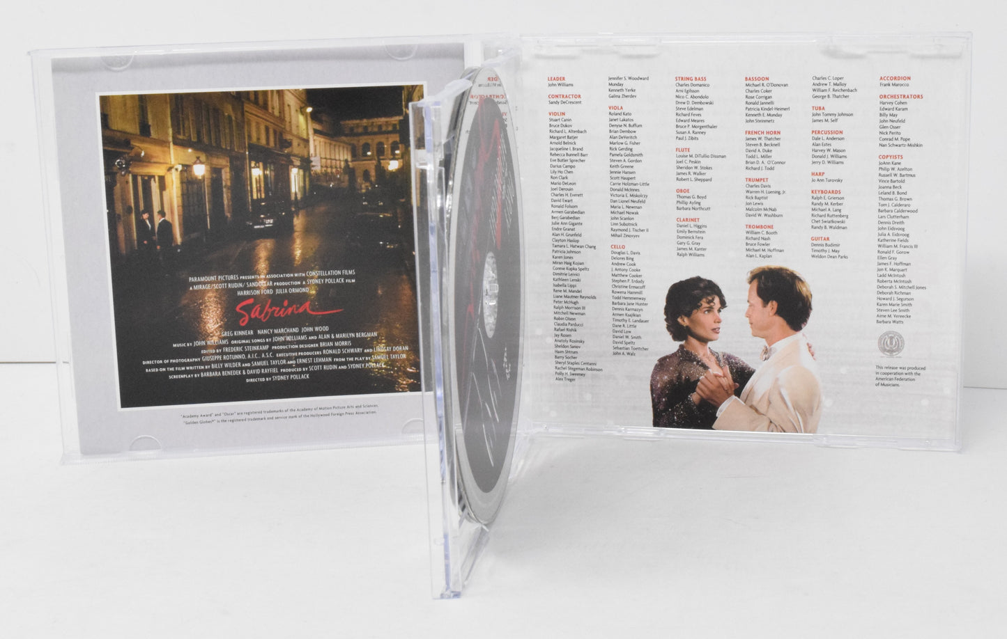 Sabrina Soundtrack CD John Williams LA-LA Land LTD 3000