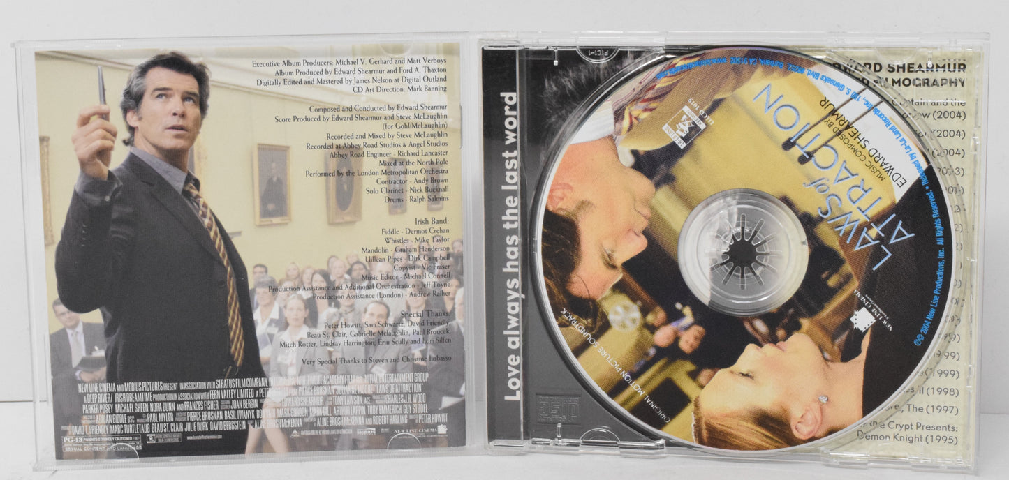Laws Of Attraction Soundtrack CD Edward Shearmur La-La Land