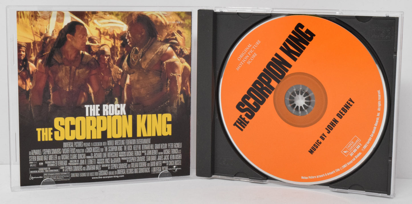 The Scorpion King Soundtrack CD John Debney Varese