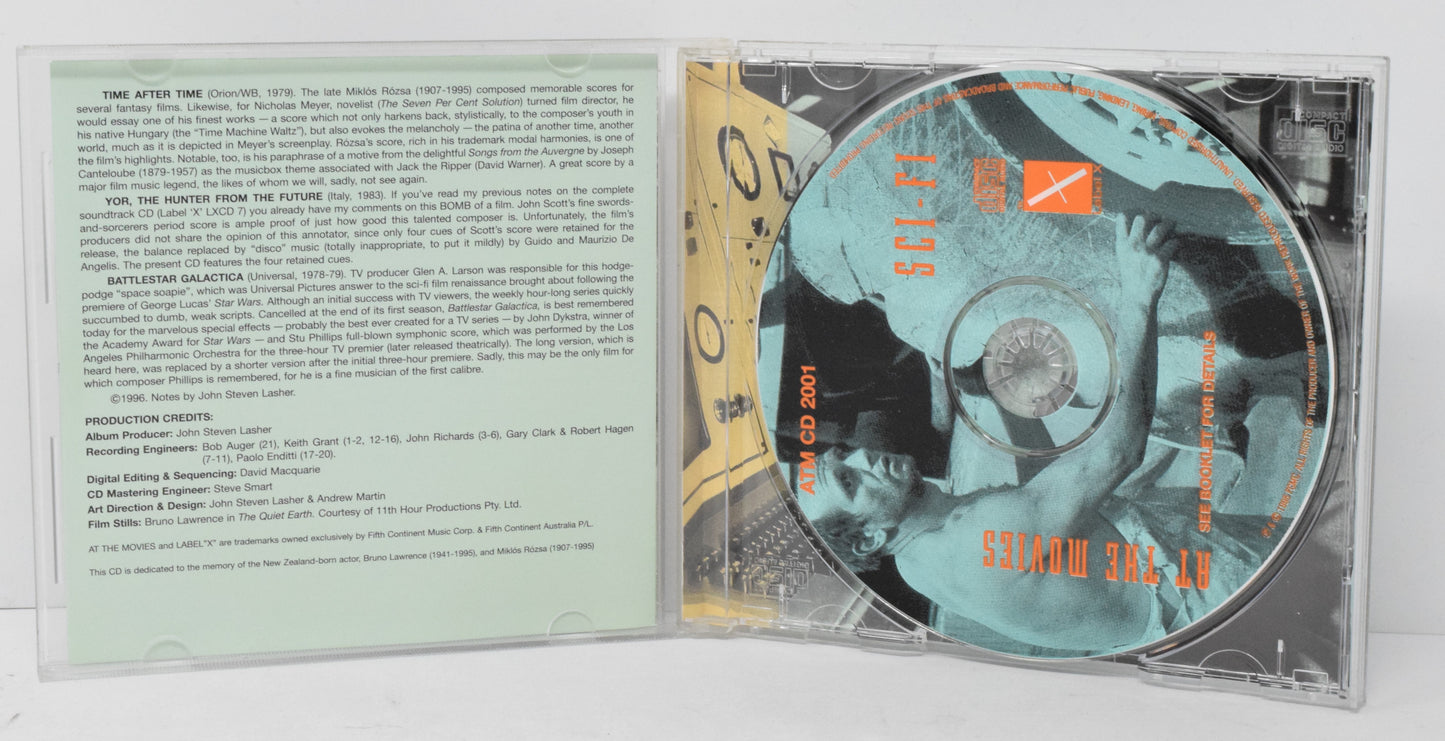 Sci Fi At The Movies Soundtrack CD Label X - Golden Apple Comics