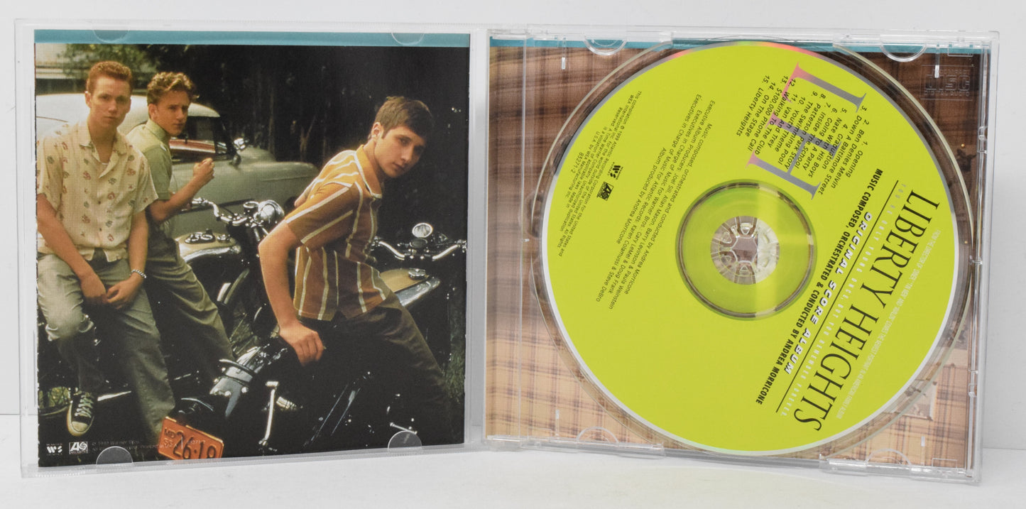 Liberty Heights Soundtrack CD Andrea Morricone Warner - Golden Apple Comics
