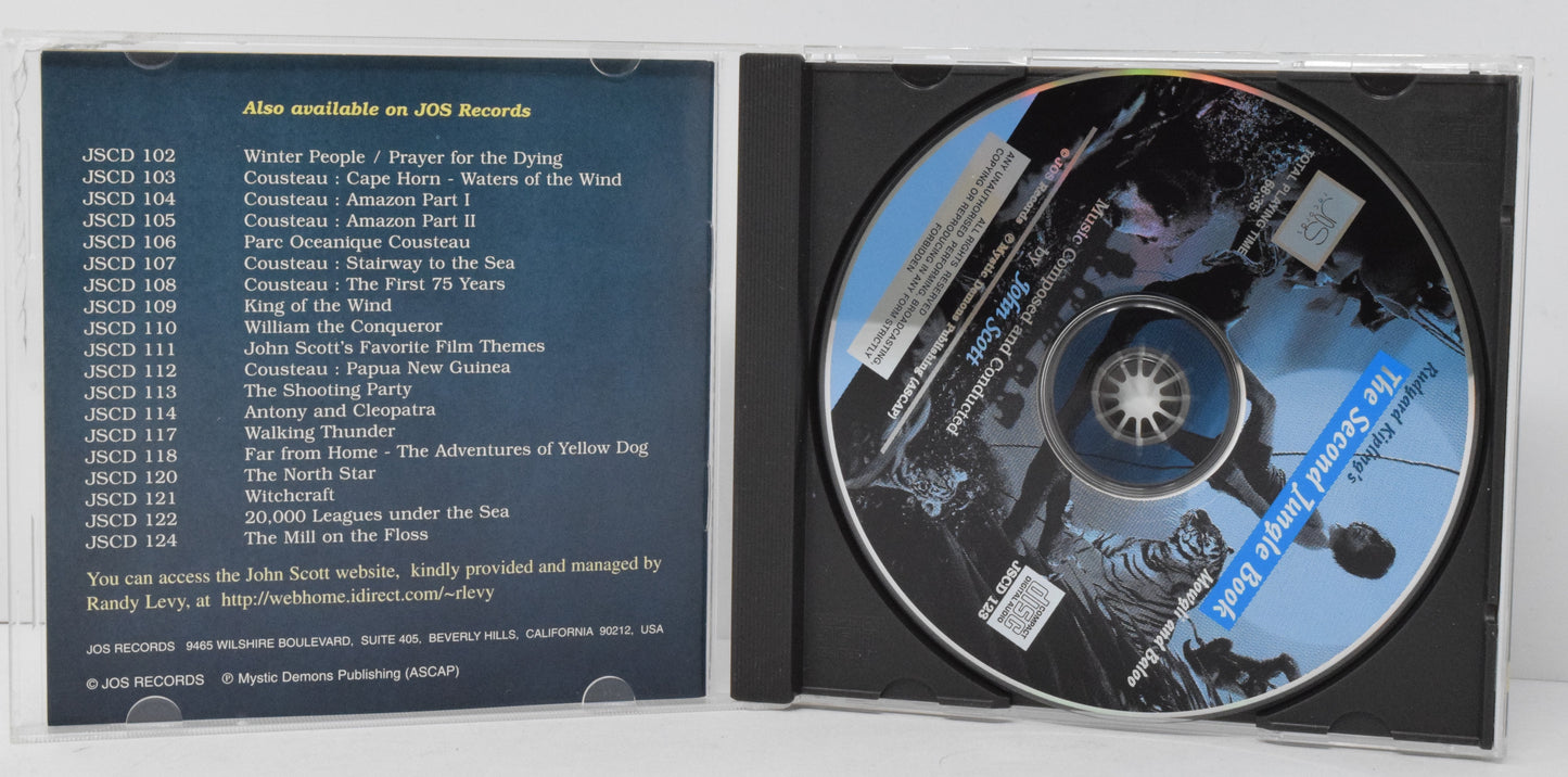 The Second Jungle Book Soundtrack CD John Scott Seattle Symphony JOS
