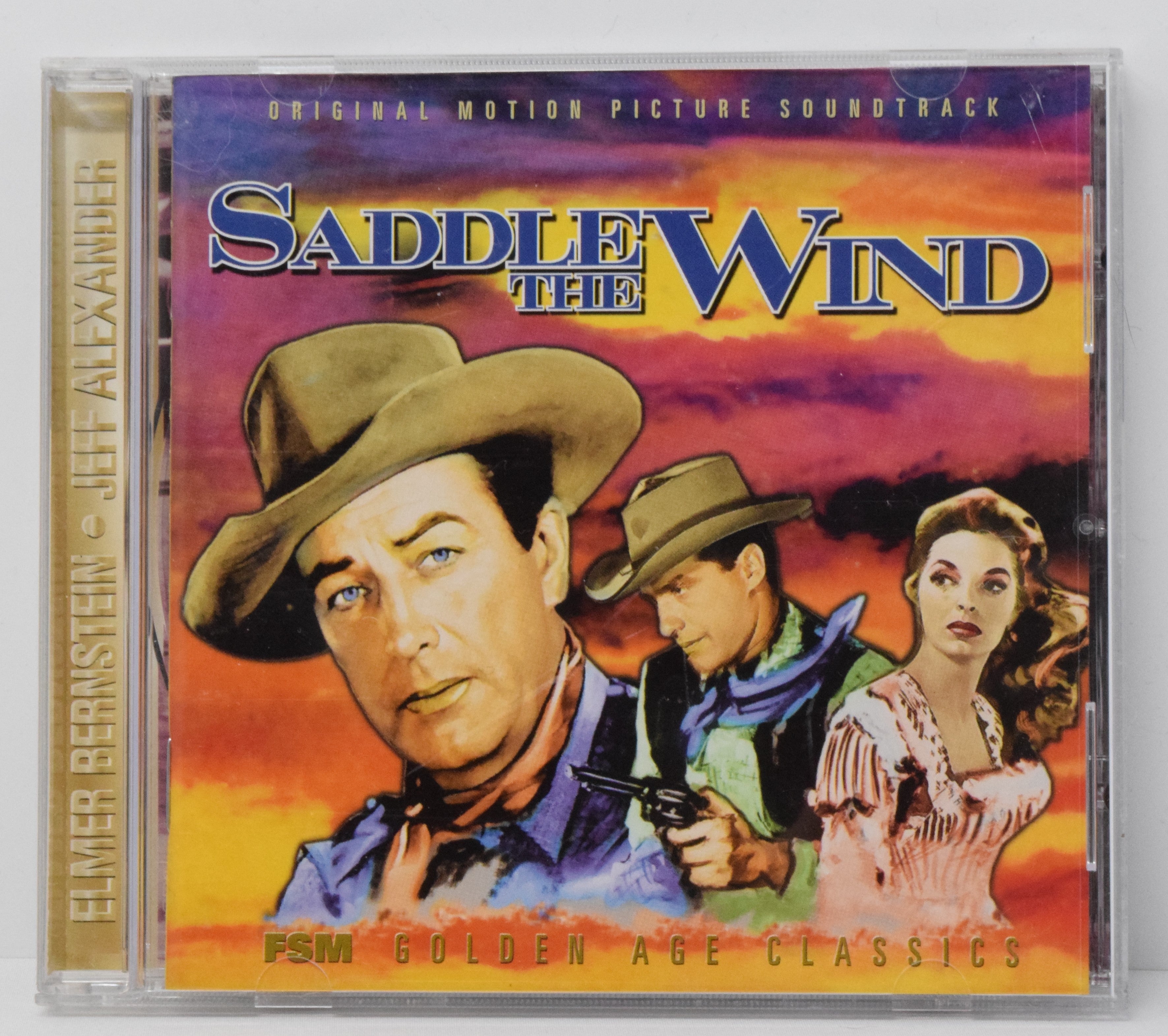 Saddle The Wind Soundtrack CD Elmer Bernstein TCM Golden Age LTD