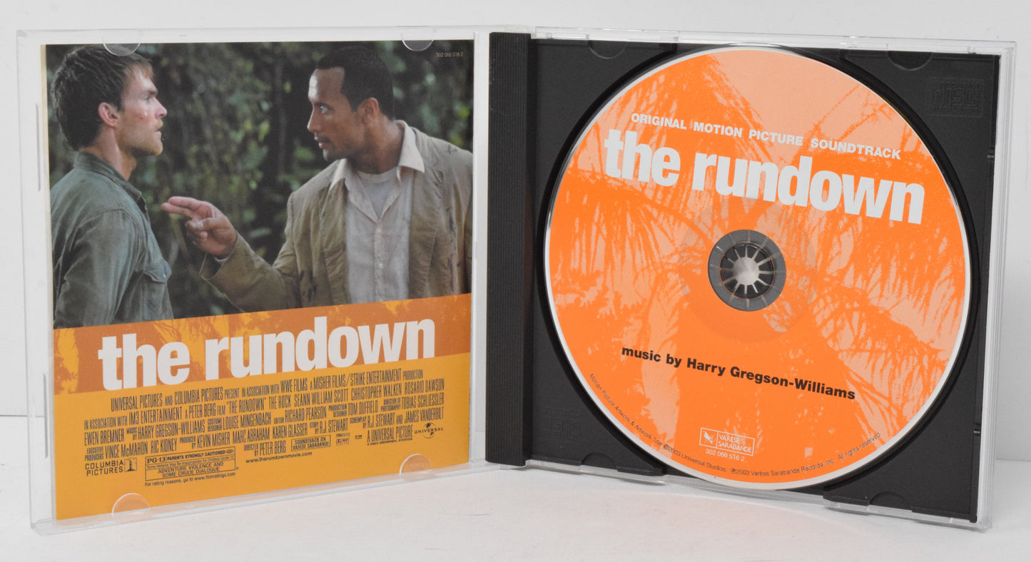 The Rundown Soundtrack CD Harry Gregson Williams