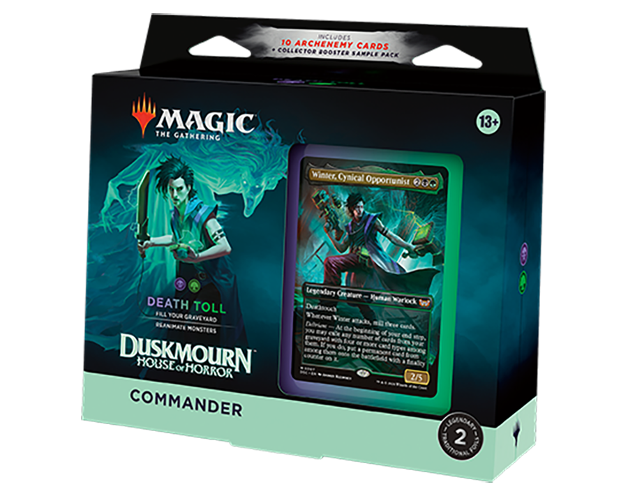Magic: The Gathering - Duskmourn: House of Horror Commander Deck - Death Toll