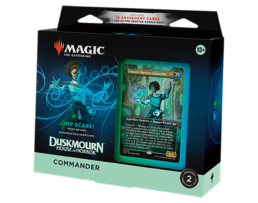 Magic: The Gathering - Duskmourn: House of Horror Commander Deck - Jump Scare!