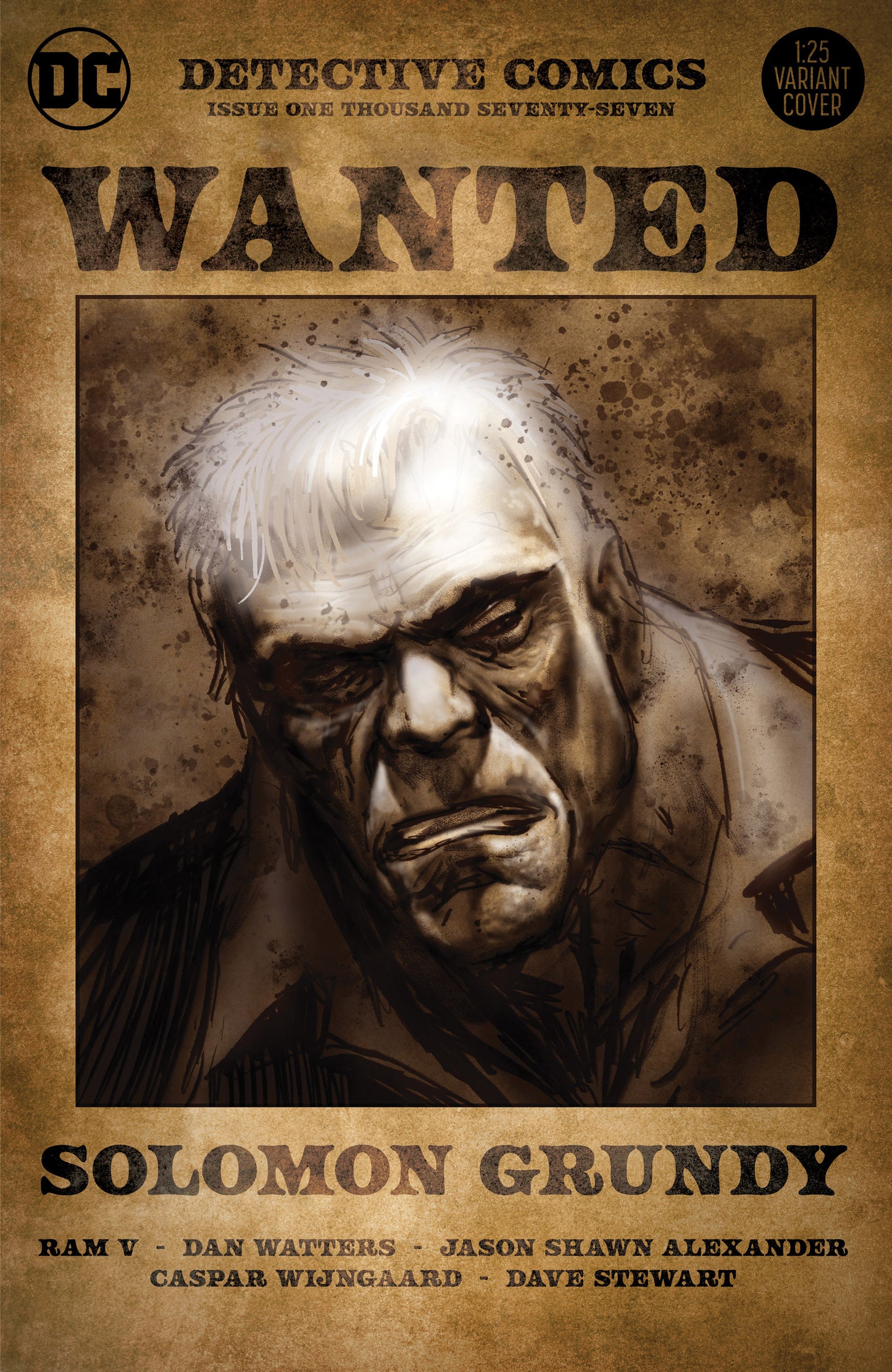 Batman Detective Comics #1077 D 1:25 Liam Sharp Card Stock Variant (11/14/2023) Dc