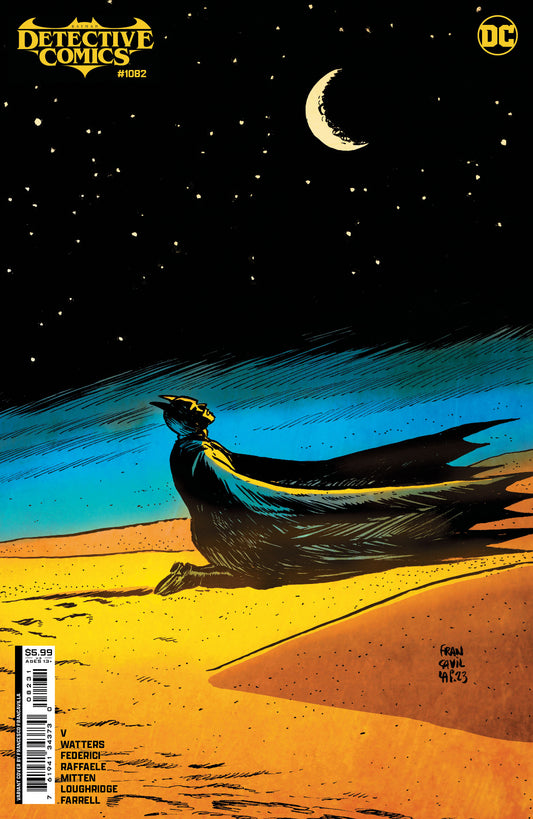 Batman Detective Comics #1082 C Francesco Francavilla Card Stock Variant (02/27/2024) Dc