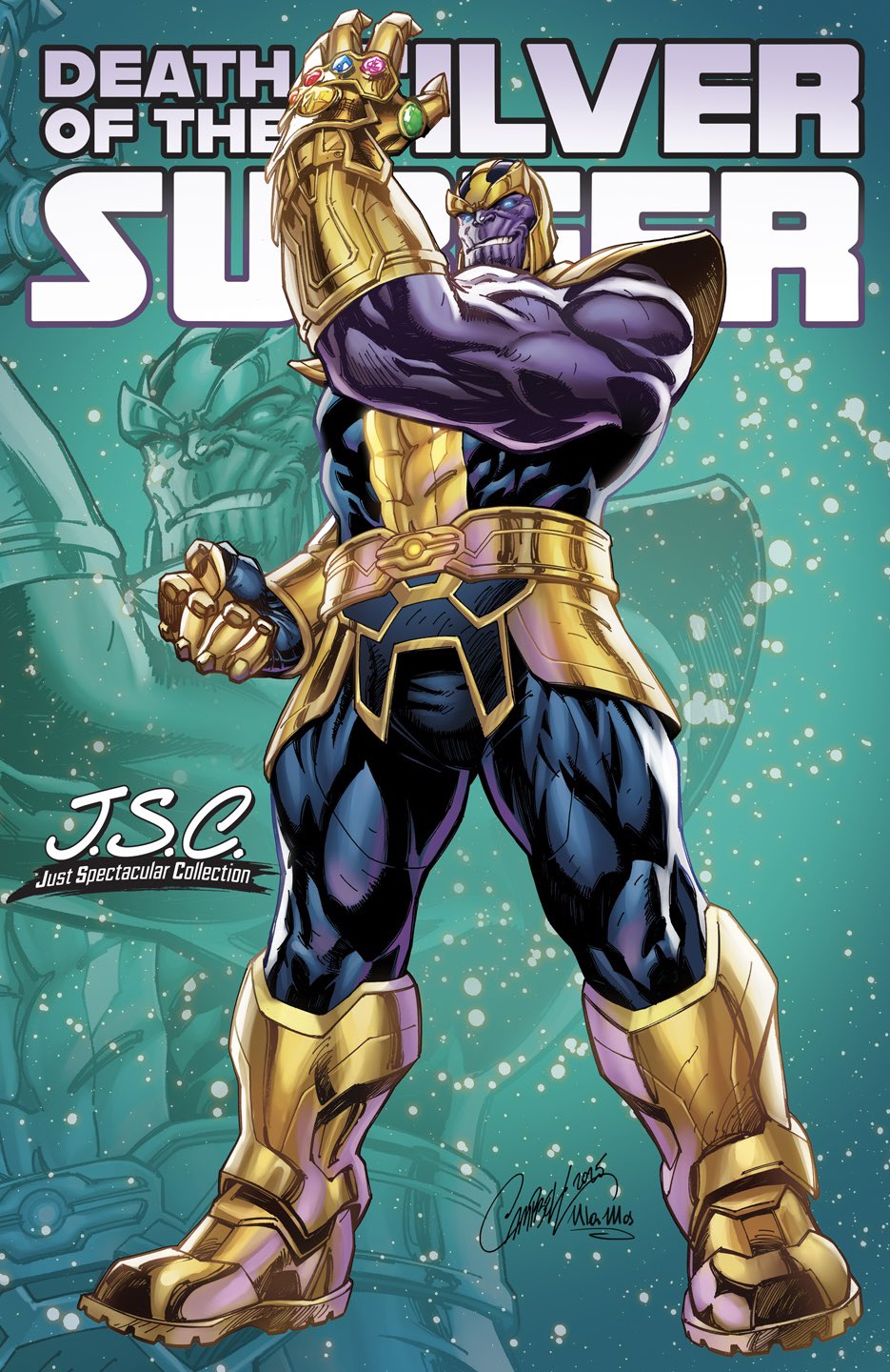 Death Of The Silver Surfer #3 C J Scott Campbell Variant (08/20/2025) Marvel