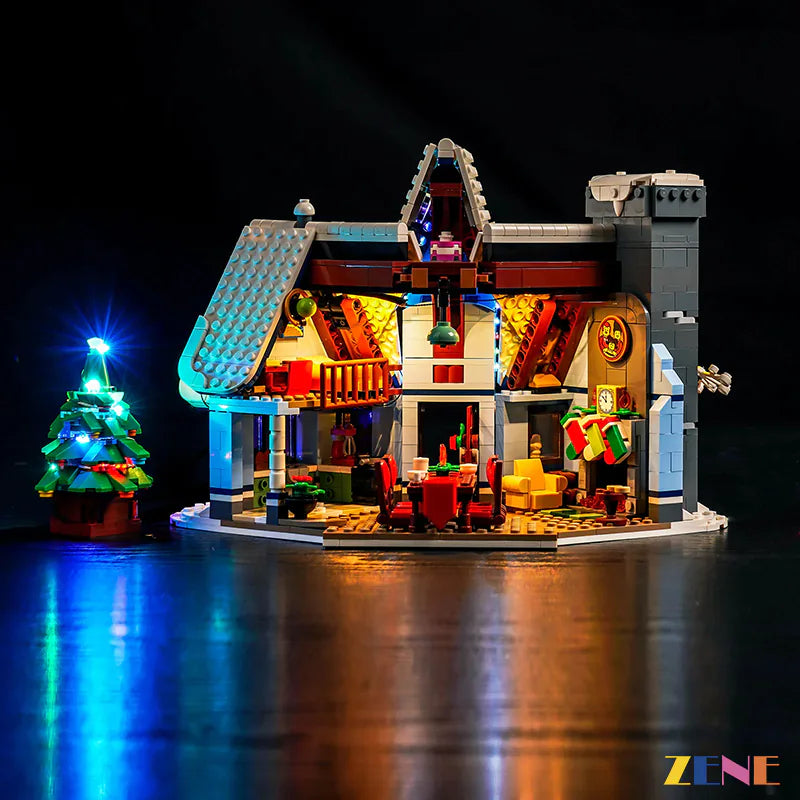 Light Kit for LEGO Winter Village Santa’s Visit #10293