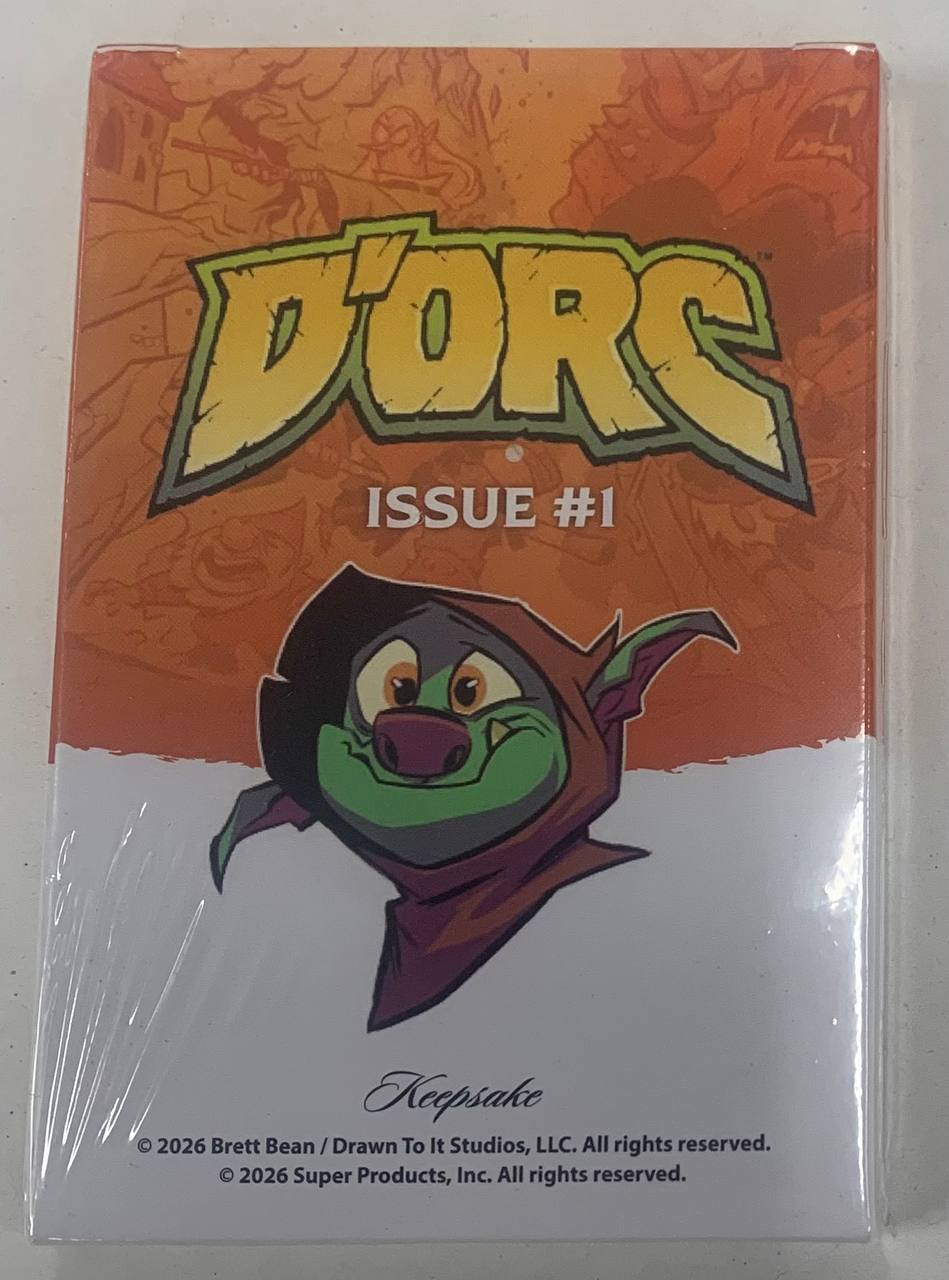 Dorc D'Orc Issue #1 SDCC 2026 Keepsake Trading Card 1 Mystery Blind Box