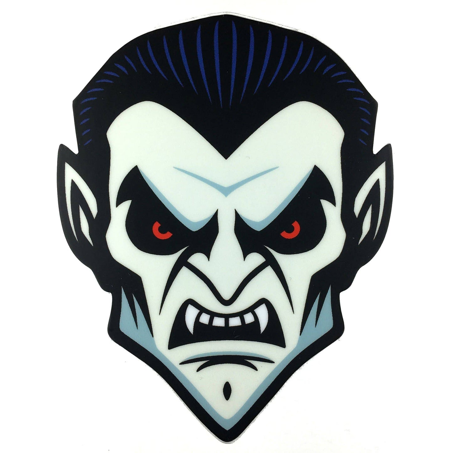 Dracula Head Sticker - Golden Apple Comics