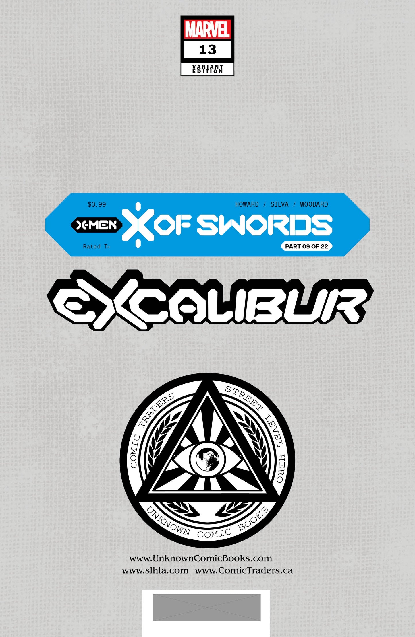 Excalibur #13 Unknown Comics Jay Anacleto Exclusive Virgin Var (10/21/2020) - Golden Apple Comics