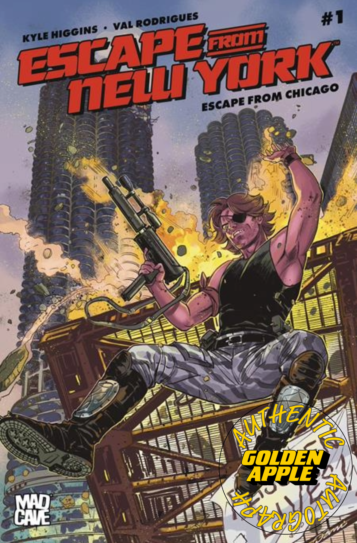 Escape From New York Escape From Chicago #1 B Danica Brine Variant SIGNED Kyle Higgins (09/23/2026) Mad