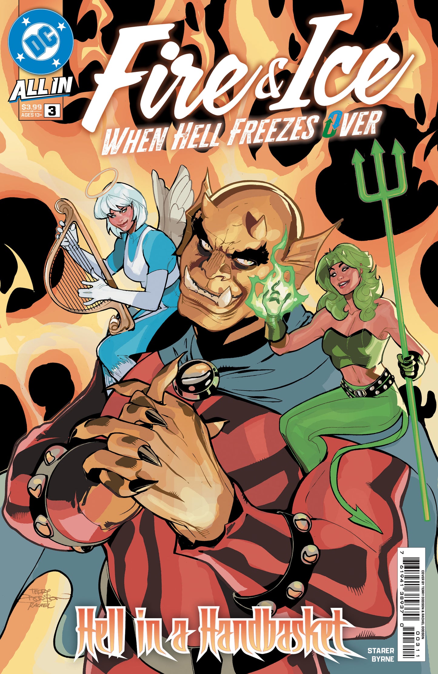 Fire & Ice When Hell Freezes Over #3 (Of 6) A Terry Dodson & Rachel Dodson Joanne Starer (06/11/2025) Dc