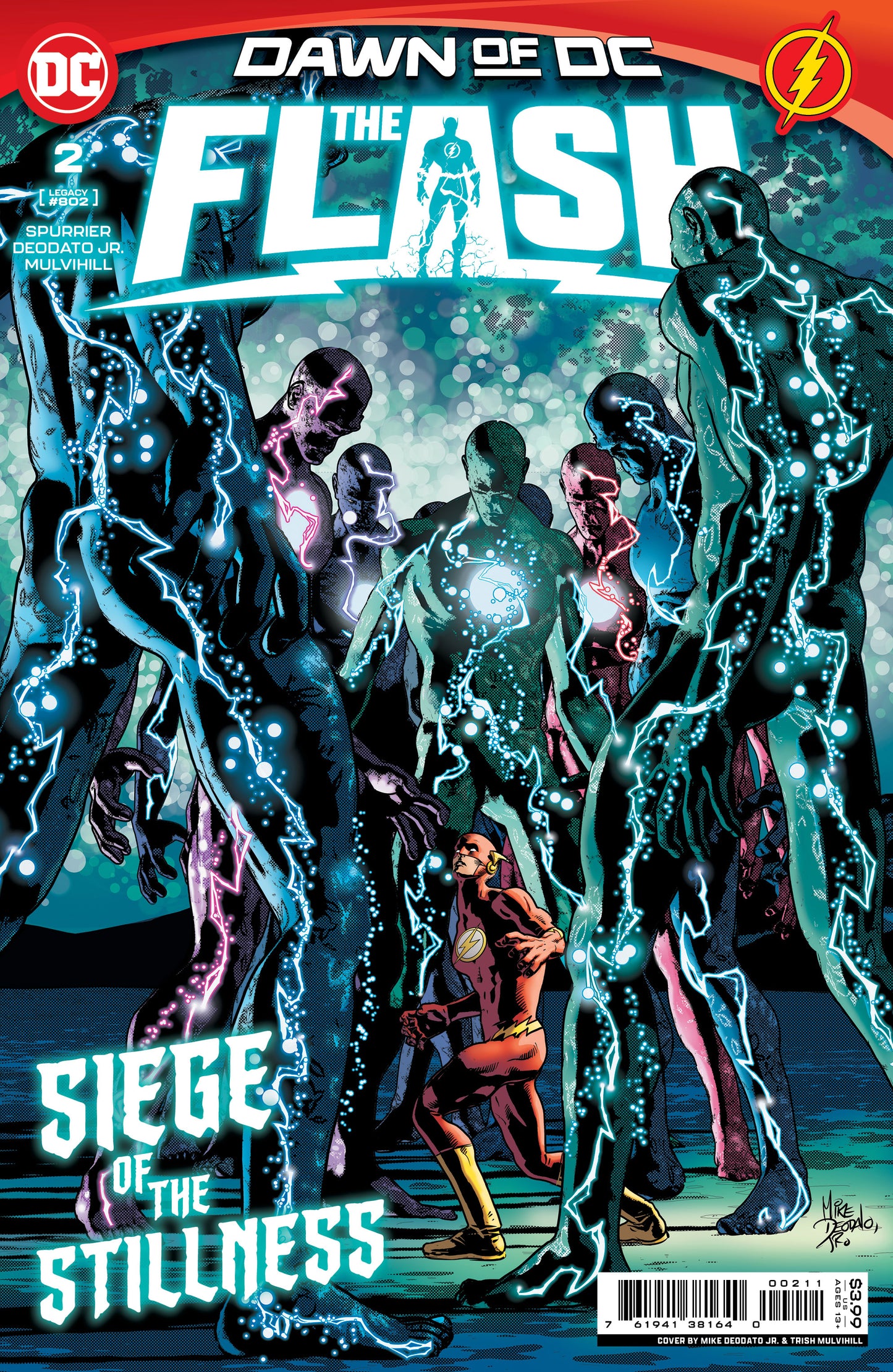 Flash #2 A Mike Deodato Jr Si Spurrier (10/24/2023) Dc